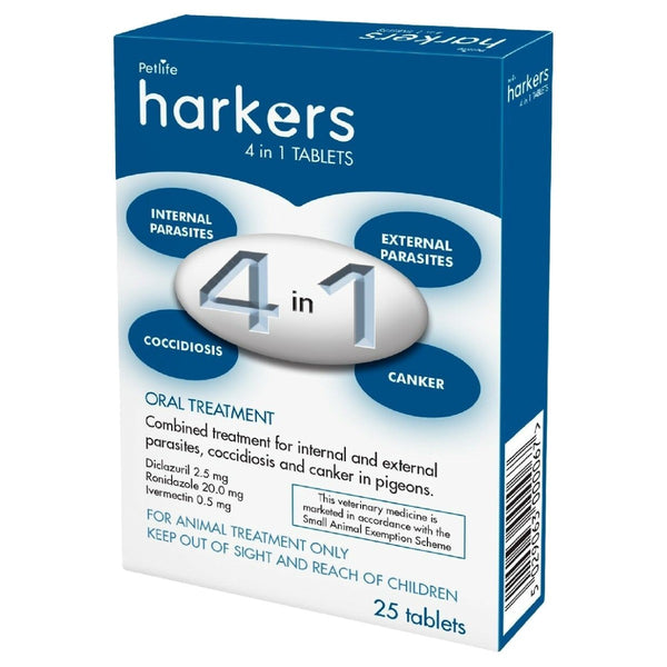 HARKERS 4 IN 1 TABLETS (50 Tablets)