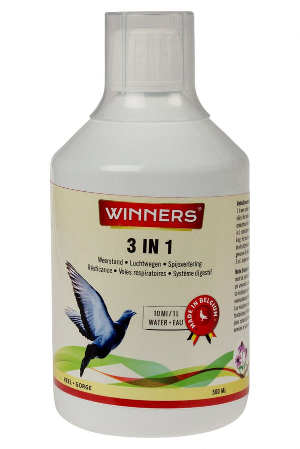 Belgian winners 3 in 1 Liquid 500ml    SPECIAL OFFER, NOW ONLY £20.00